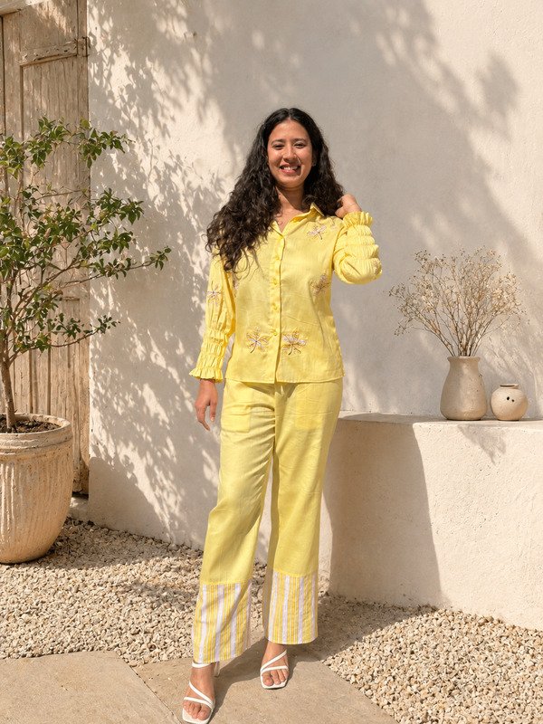 Petal & Sun Stitch co-ord set
