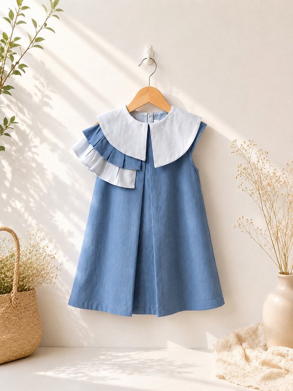The Breezy Blue Wave Dress
