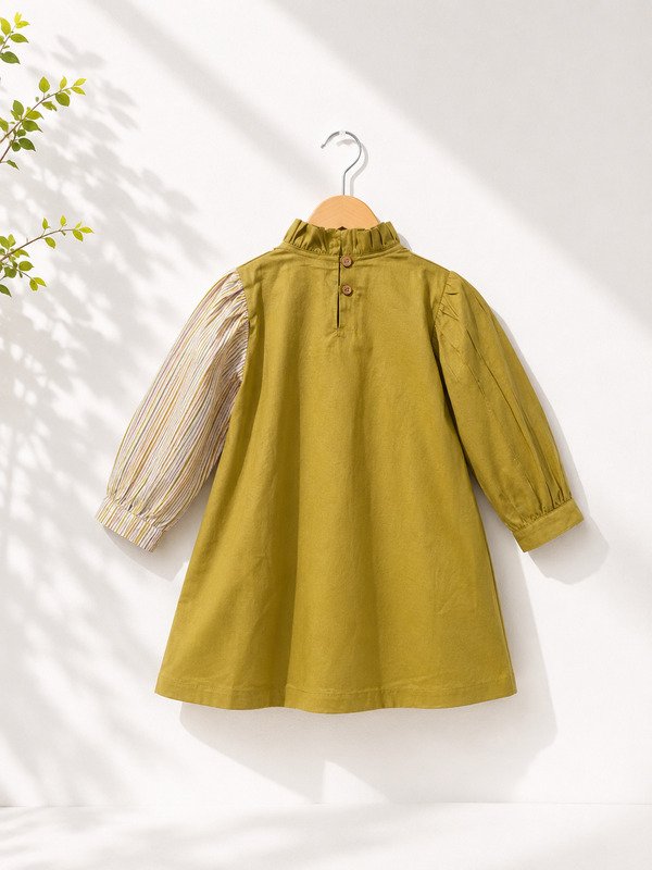 The Sage Panel Dress