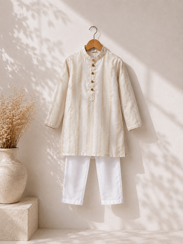 Boys Noor Gleam Kurta Pyjama