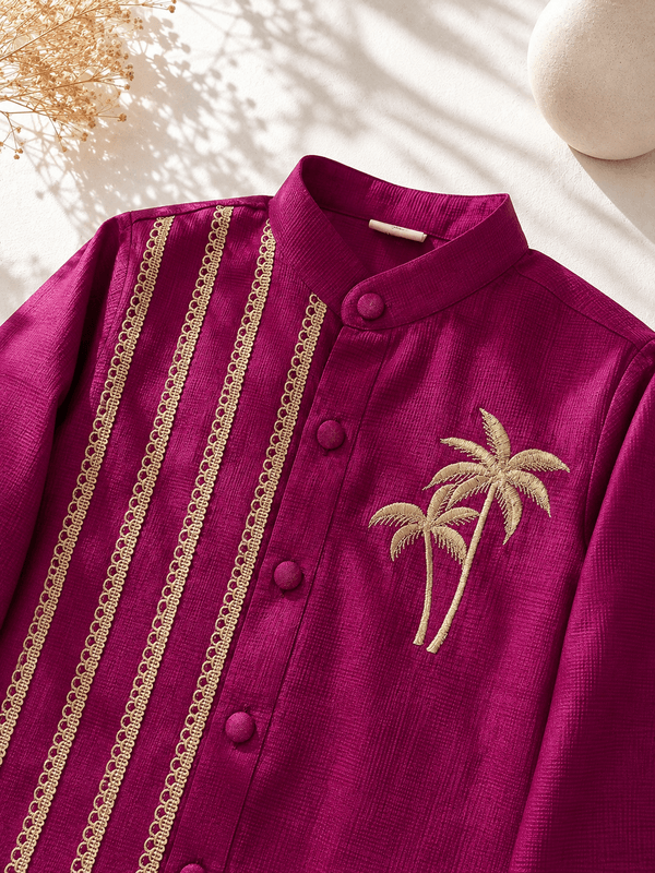 Boys Gulnaar Zari Kurta Pyjama